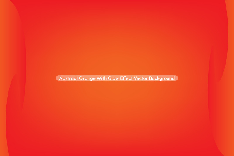 Abstract Orange With Glow Effect Vector Background - Features Image 3