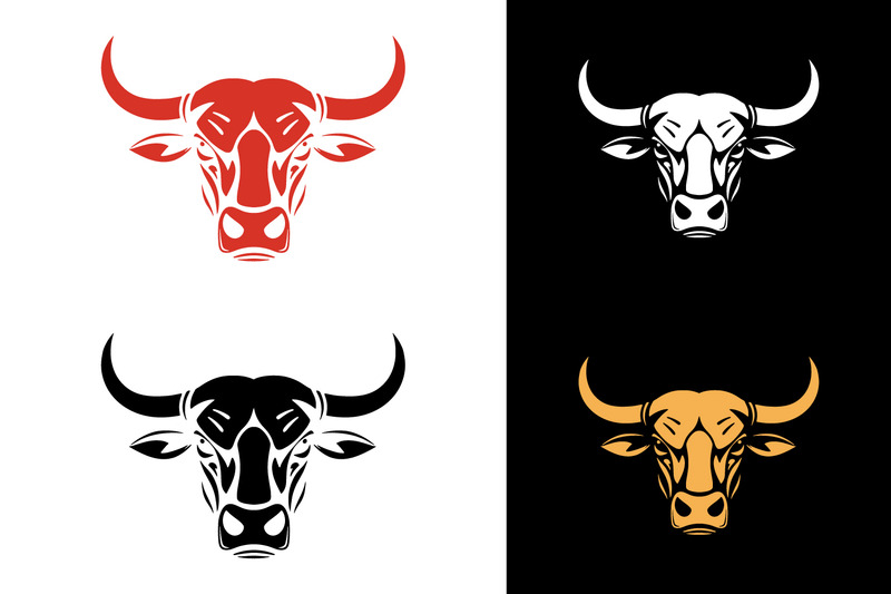 Bull Logo Design Concept Template - Features Image 1