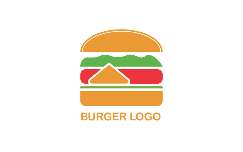 Modelli di progettazione del concetto di logo dell'hamburger - Caratteristiche Immagine 1