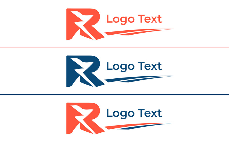 Šablona návrhu loga moderního písmene R - Features Image 1