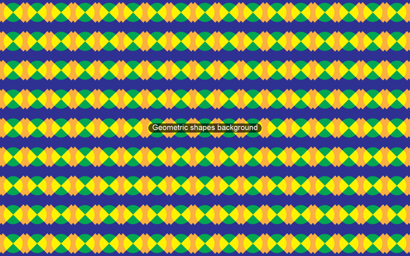 Modello di design geometrico colorato astratto - Caratteristiche Immagine 2