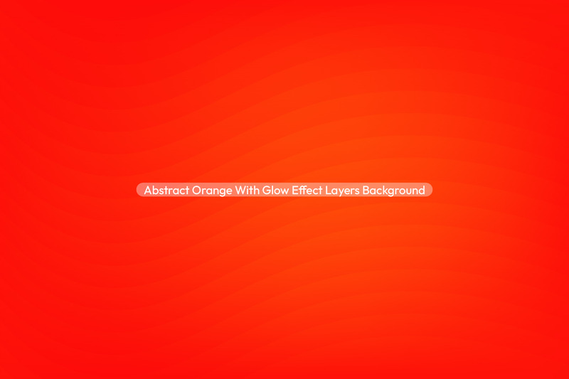 Abstract Orange With Glow Effect Vector Background - Features Image 2