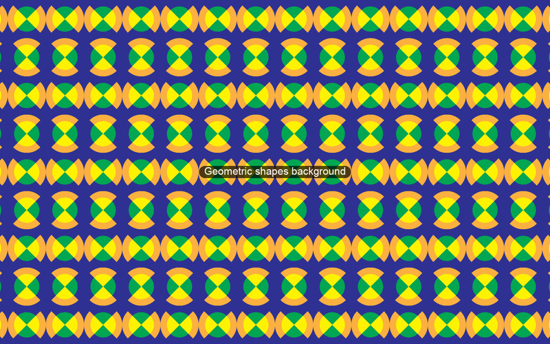 Modello di design geometrico colorato astratto - Caratteristiche Immagine 1