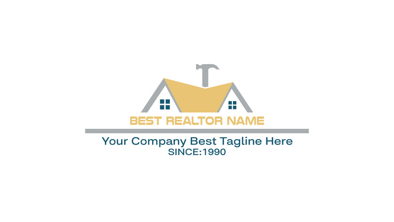 Modello di logo immobiliare-Immobiliare...100 - Caratteristiche Immagine 1