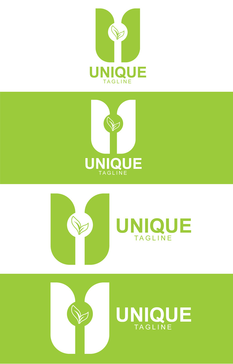Logotipo de letra U único profesional - Características Imagen 1