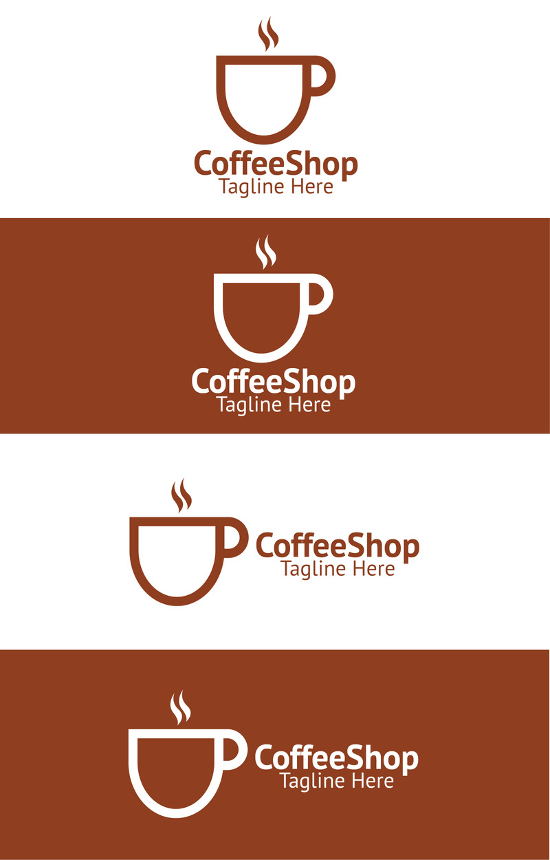 Coffee Shop Logo Template Design - Features Image 1