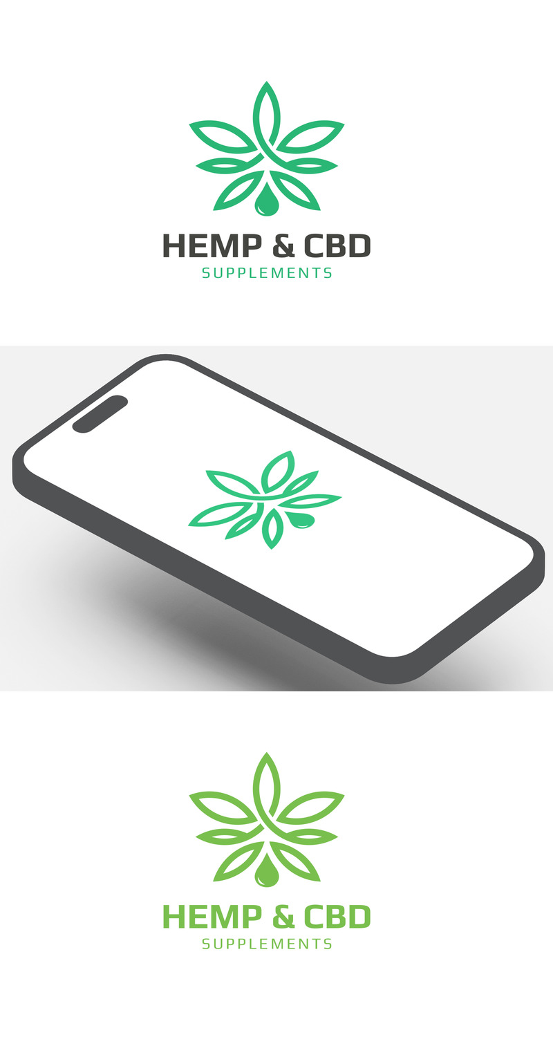 Logo degli integratori di cannabis, canapa e CBD - Caratteristiche Immagine 1