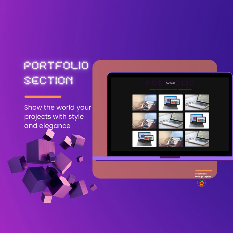 DevFolio - Personal Portfolio HTML Template π - Features Image 6