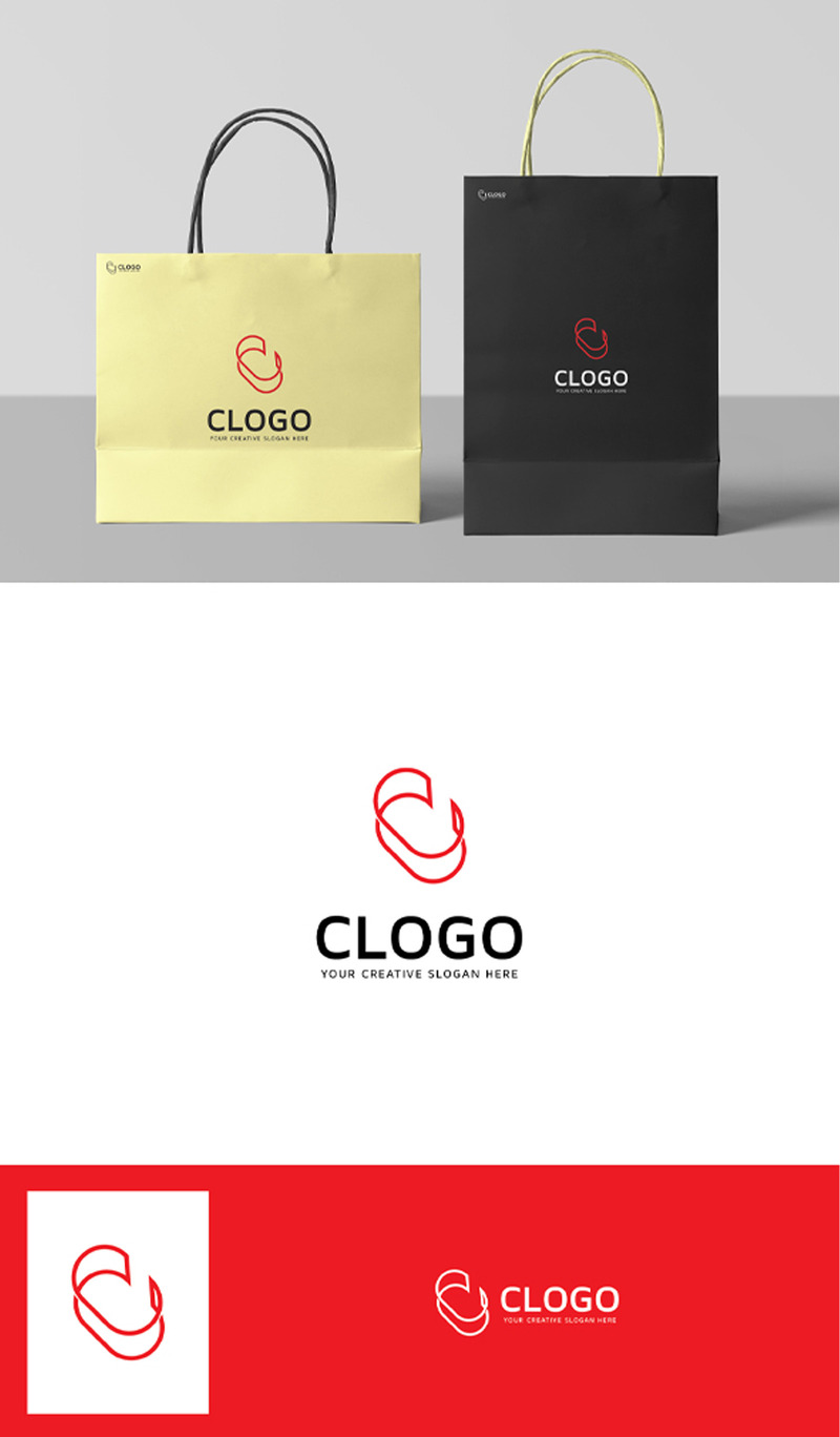 Šablona návrhu loga abstraktní C - Features Image 1