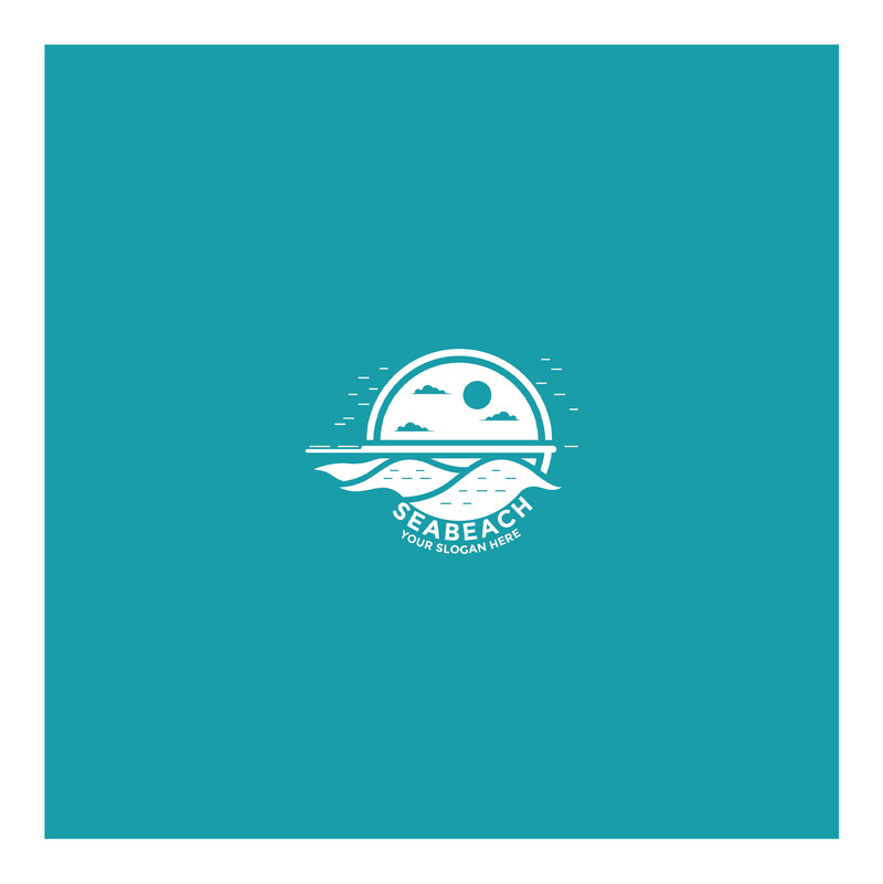 Modèle de conception de logo Sea Beach « GRATUIT » - Caractéristiques de l’image 1