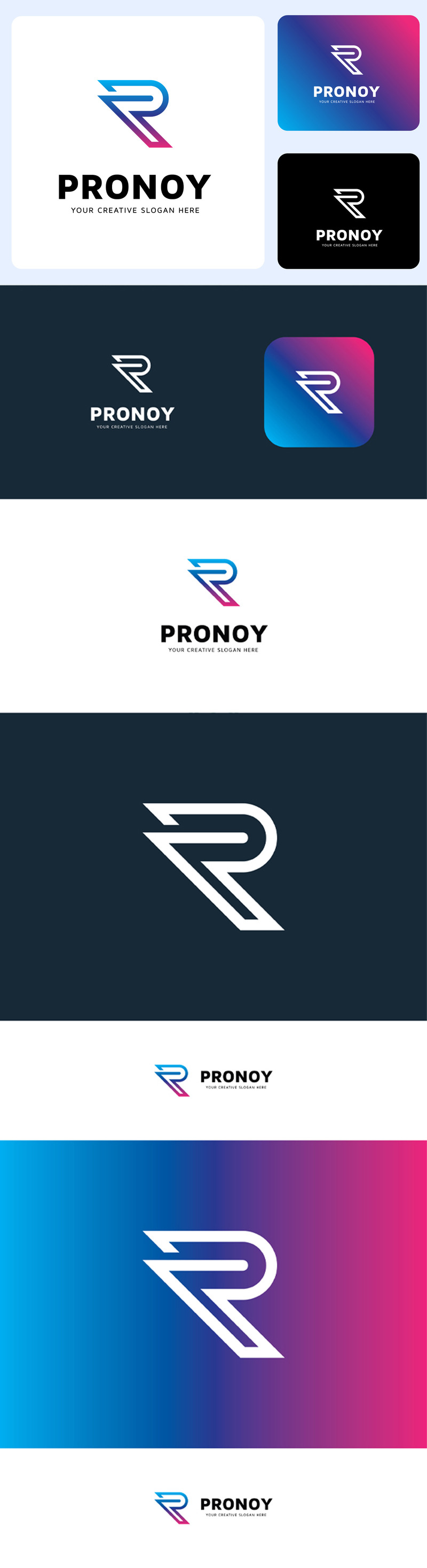 Modèle de conception de logo de lettre P « gratuit » - Caractéristiques de l’image 1