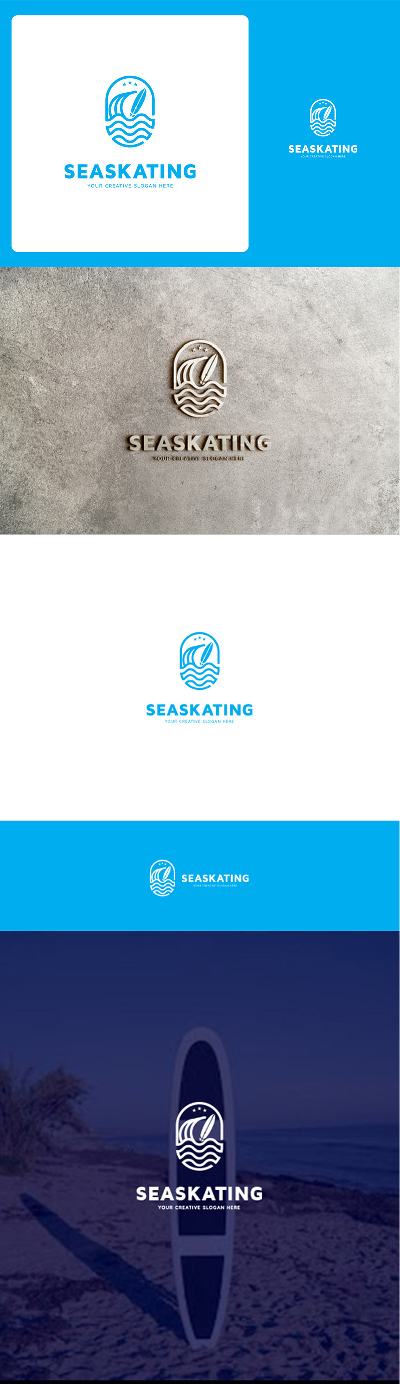 Deniz Pateni Logo Tasarım Şablonu - Features Image 1