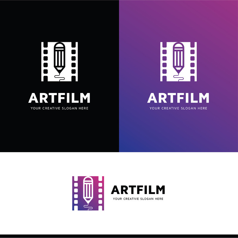 Modèle de conception de logo de film d'art - Caractéristiques de l’image 1