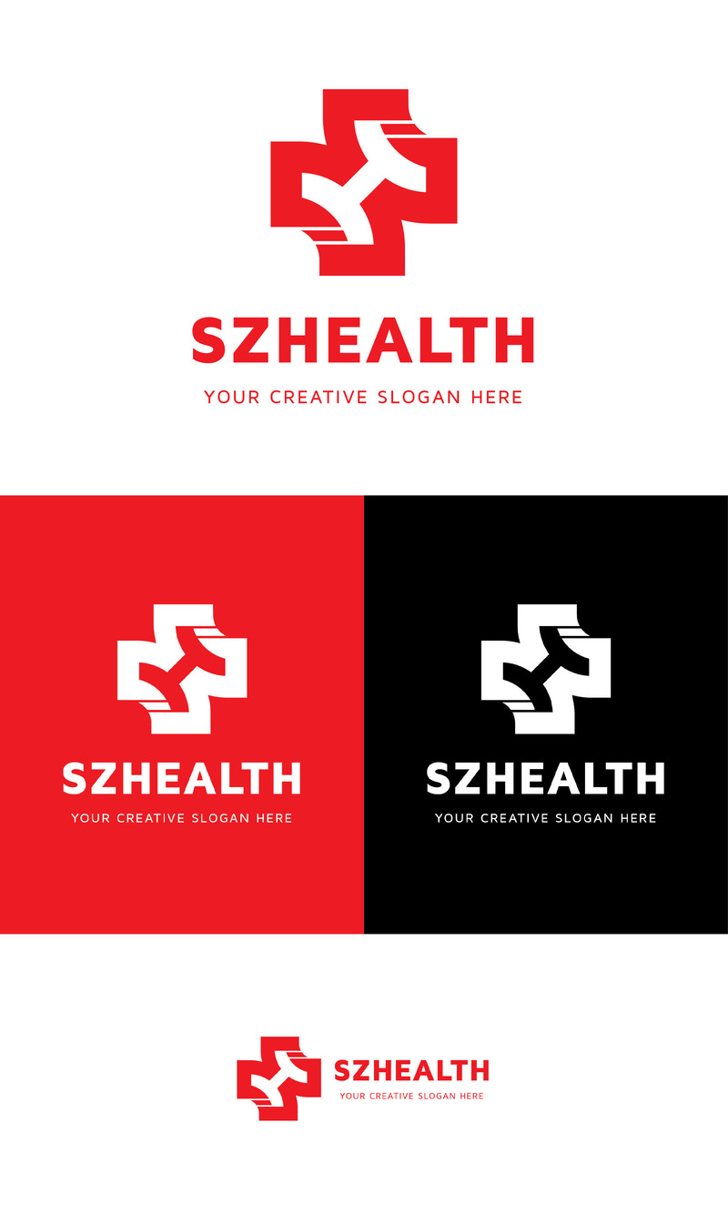 SH Letter Health-logotypdesign - Features Image 1