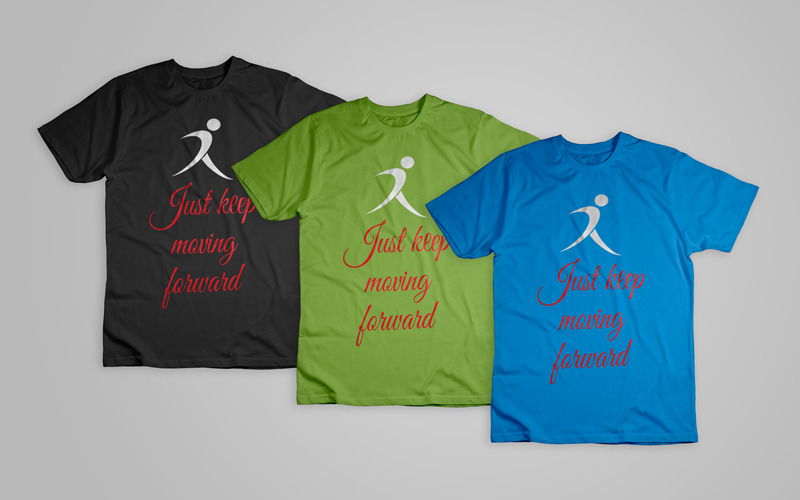 Men Graphic Print, Typography T-Shirt Design Template - Features Image 2