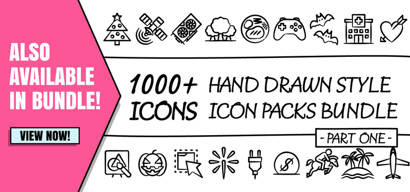 Drawnizo — Многоцелевой набор иконок ко Дню святого Валентина в рисованном стиле - Features Image 1