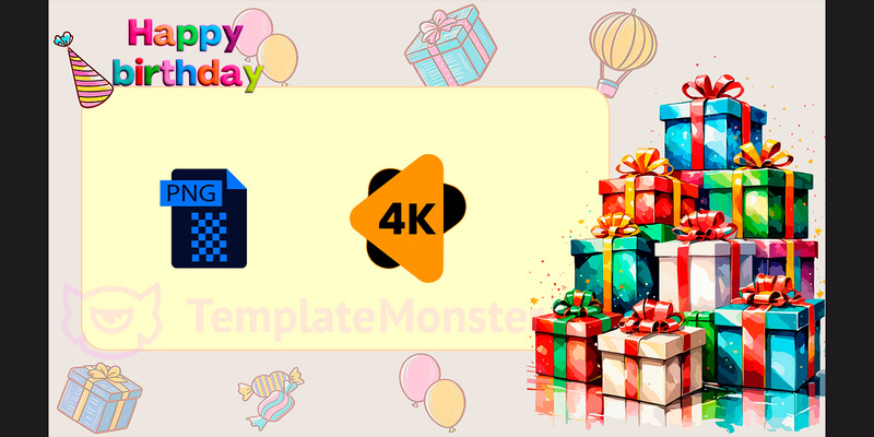 Gelukkige verjaardagskaart 2 (Gelukkige verjaardagskaart) - Features Image 1