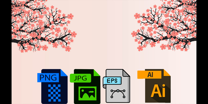 Sakura (Delicate illustration of sakura branches) - Features Image 1