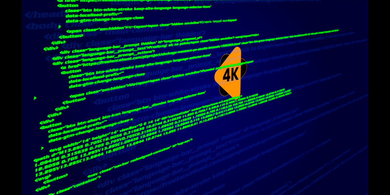 Animación de código HTML con efecto de desplazamiento 4K - Características Imagen 1