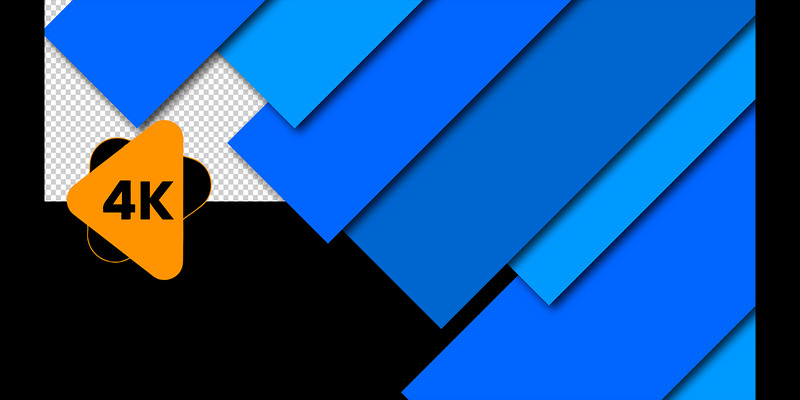 Abstracte kleurovergangen - 4K, alfakanaal - Features Image 1