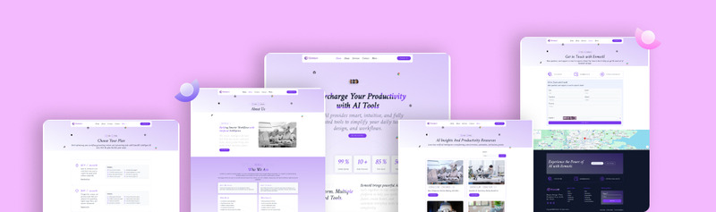 EvmoAI – AI Agency & AI Solutions Elementor Template Kit - Features Image 1
