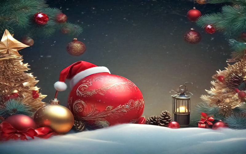 Collection Of 3 Christmas Background Template High Quality - Features Image 4
