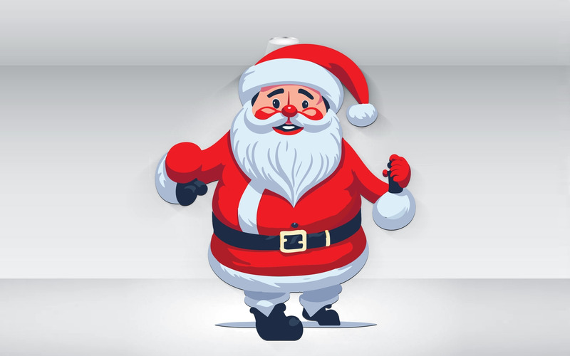 Kerstman Kerst Illustratie Vector - Features Image 1