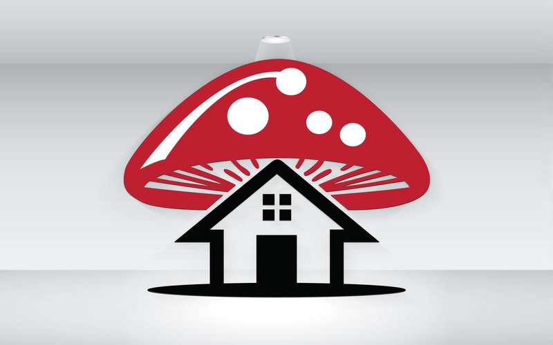 Mush Room onroerend goed logo sjabloon - Features Image 1