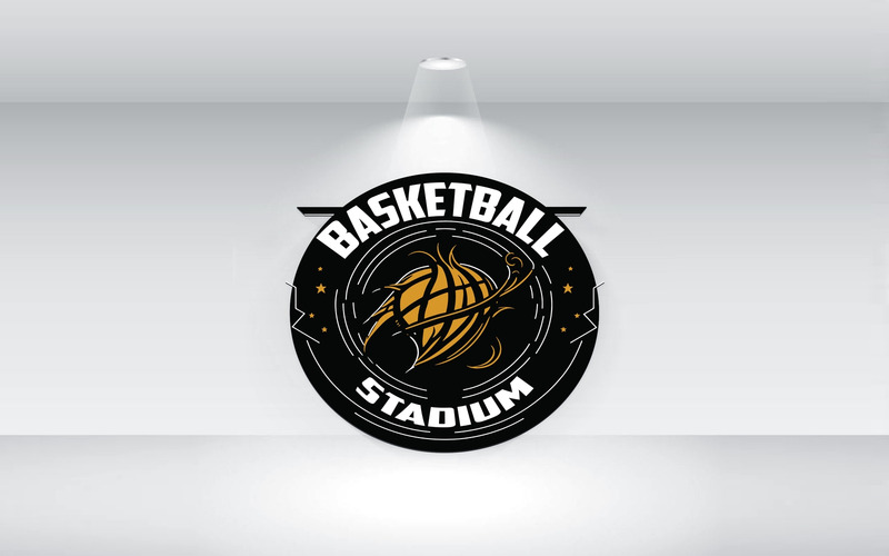 Basketball Stadium Logo Vector File - Features Image 1