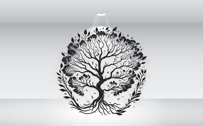 Modern Tree Of Life Logo Vector File - Features Image 1