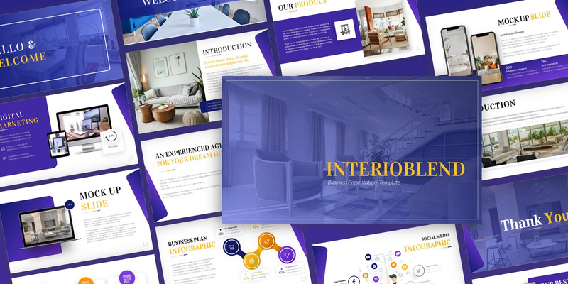 Interioblend Presentation Template - Features Image 1
