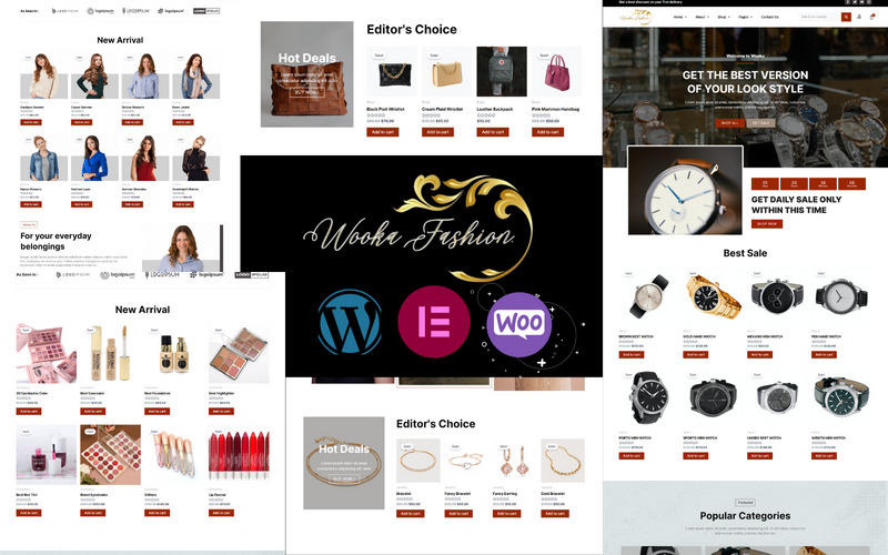 Wooka — многофункциональная тема Elementor WooCommerce - Features Image 1