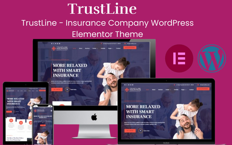 TrustLine - قالب وردپرس المنتور شرکت بیمه - تصویر ویژگی 1