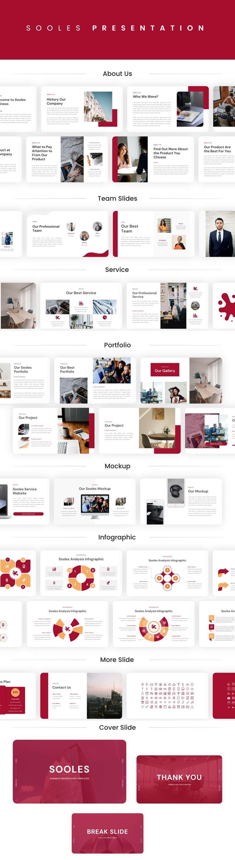 Soles: modello PowerPoint aziendale - Caratteristiche Immagine 1