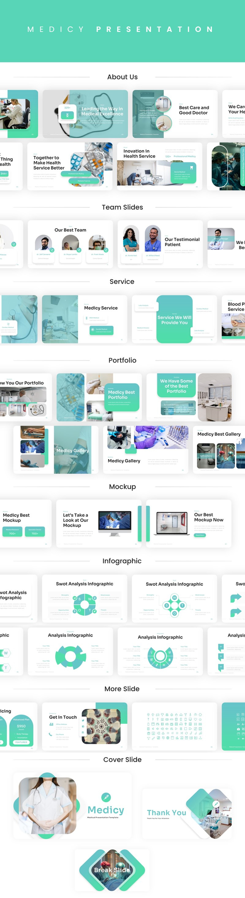 Medicy – Medical PowerPoint Template - Features Image 1