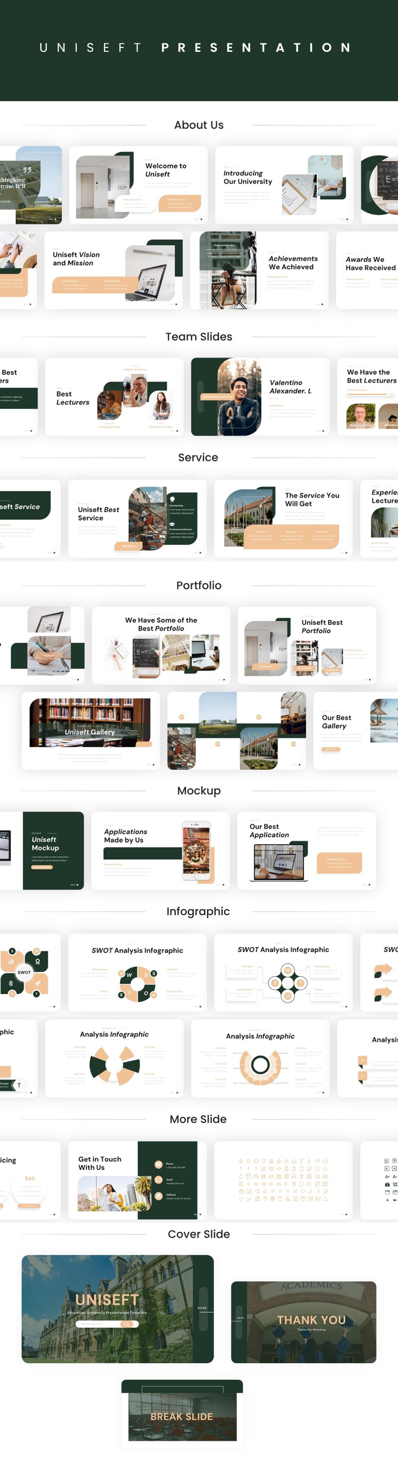 Uniseft – Education University PowerPoint Template - Features Image 1