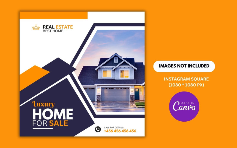 Luxury Home For Sale Design Template - TemplateMonster