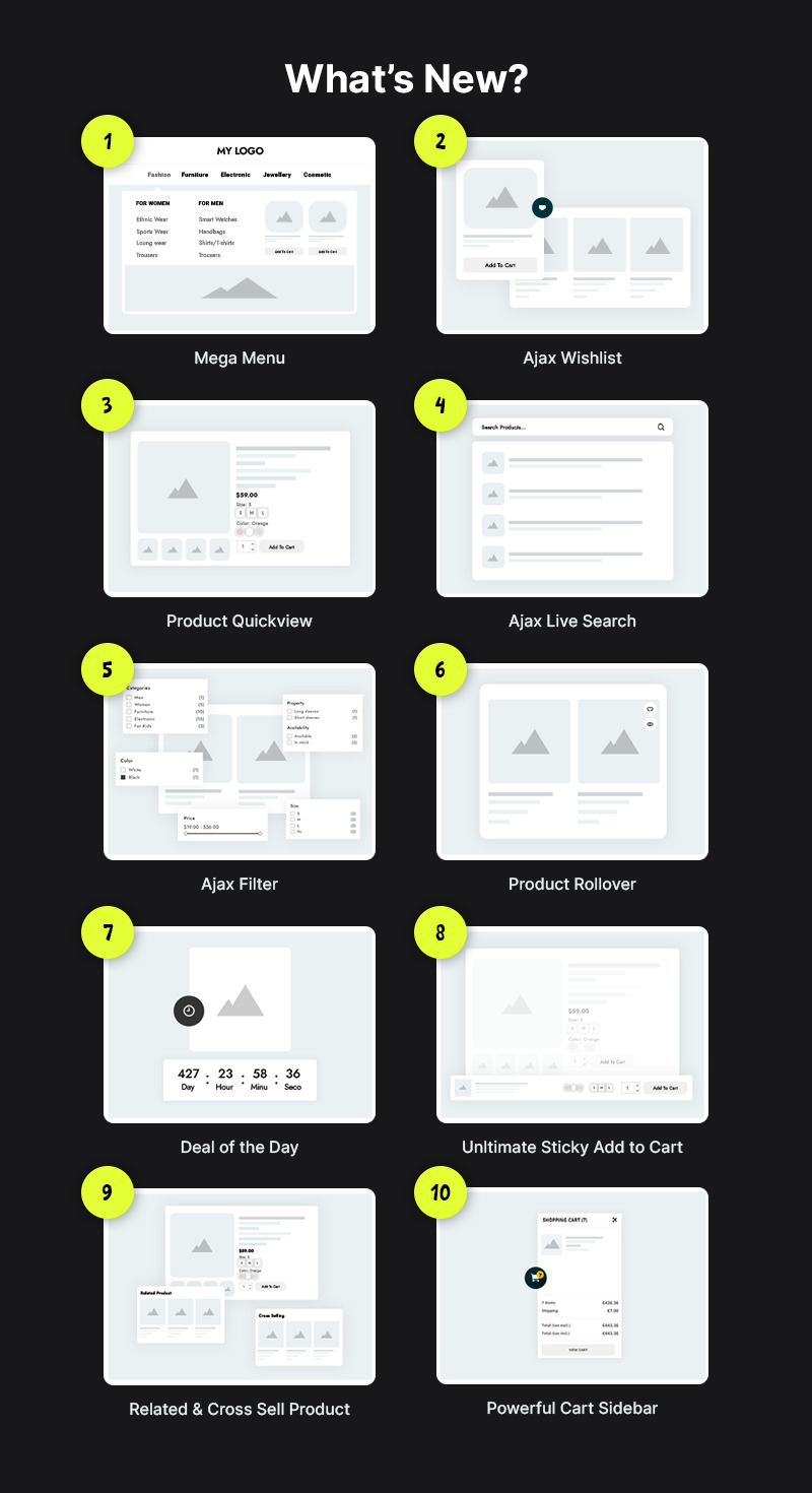 Toolzy – Tools, Spare Parts and Equipment Elementor WooCommerce Store - Features Image 7