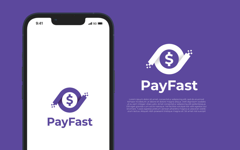 Fast Money Pay Digital Logo Template - Features Image 1