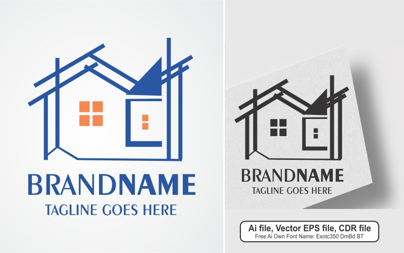 Constriction House Vector Logo - Features Image 1