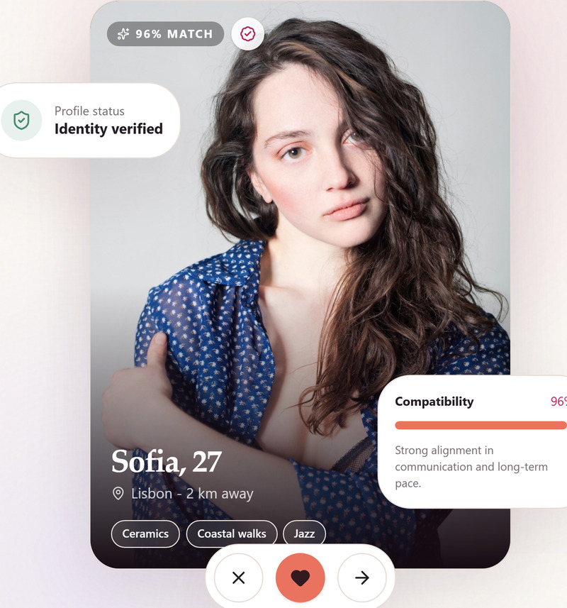 Avelune - Arkadaşlık ve Sosyal Keşif Platformu Next.js Şablonu - Features Image 3