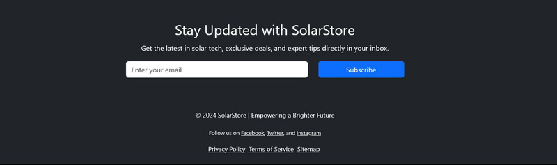 Negozio di attrezzature solari | Modello di sito Web reattivo per soluzioni energetiche sostenibili - Caratteristiche Immagine 2