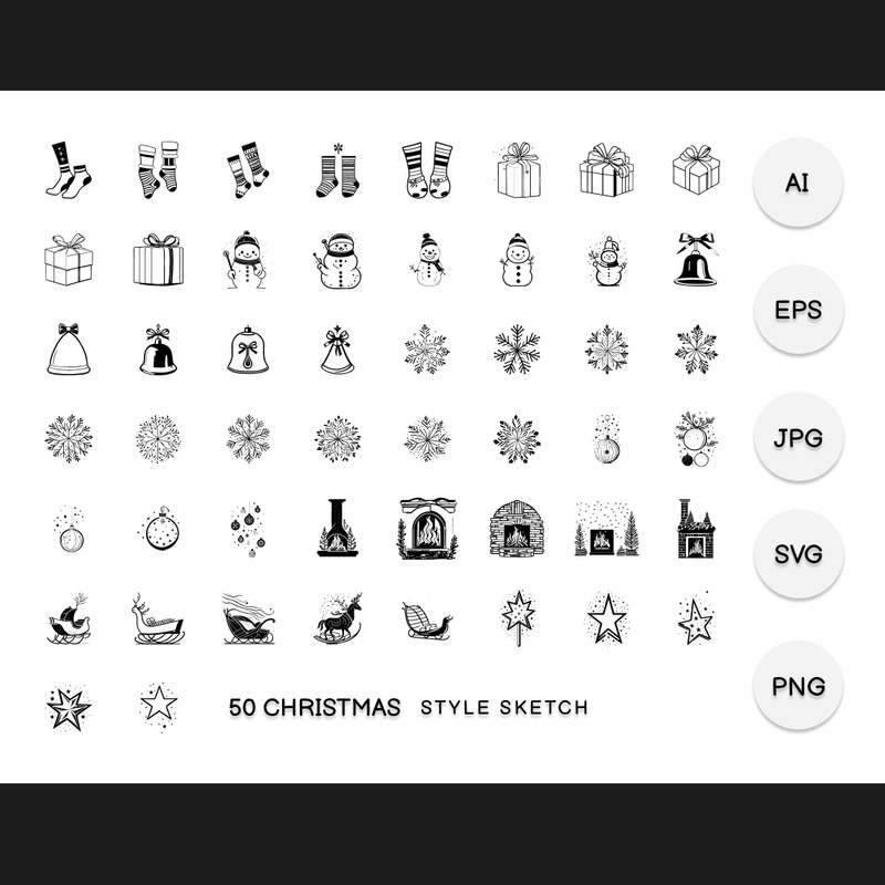 Julelement Draw Svart - Features Image 1