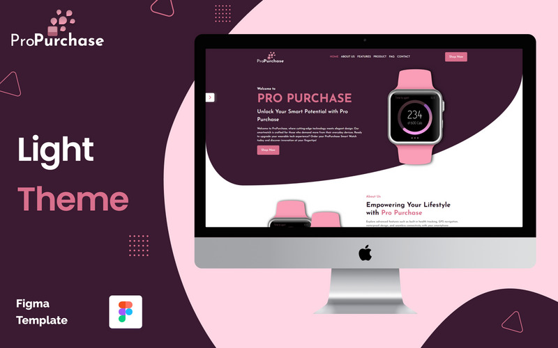 Propurchase – Product Landing Page Figma-sjabloon - Features Image 1