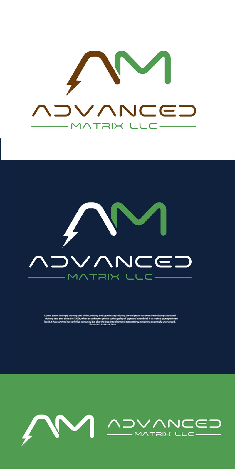 Advanced Martix Logo Template, Energy Logo Modren - Features Image 1