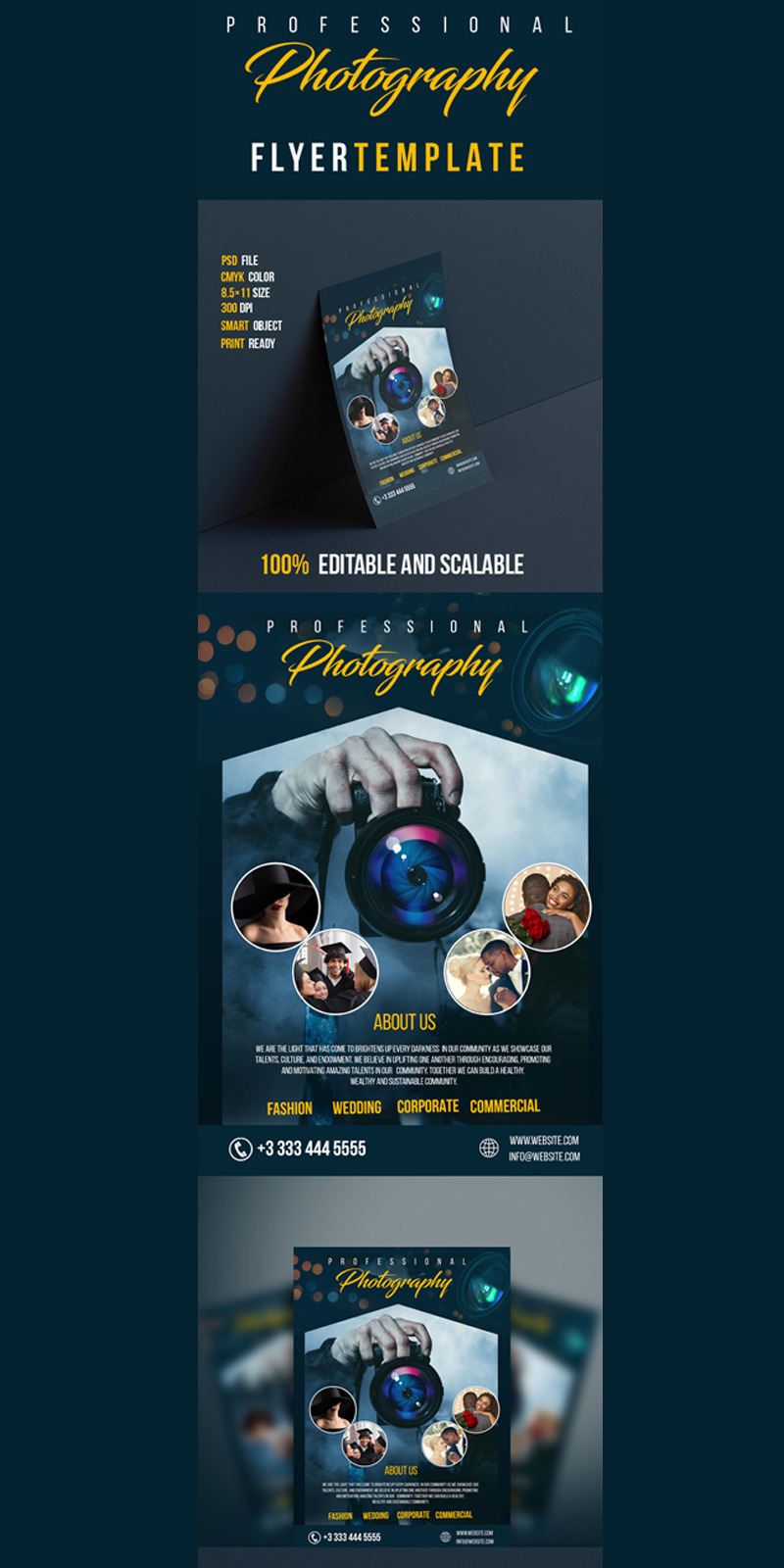 Professzionális fotózás szórólap - Features Image 2