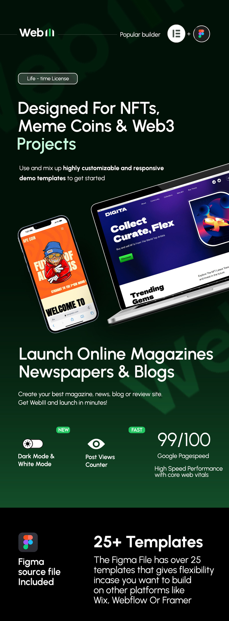 WebIII – Crypto & Web3 WordPress Theme - Features Image 4