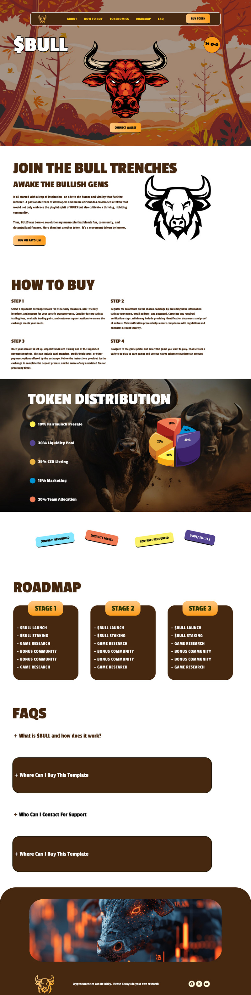 BOĞA – Kripto Para Meme Parası Elementor Açılış Sayfası - Features Image 1