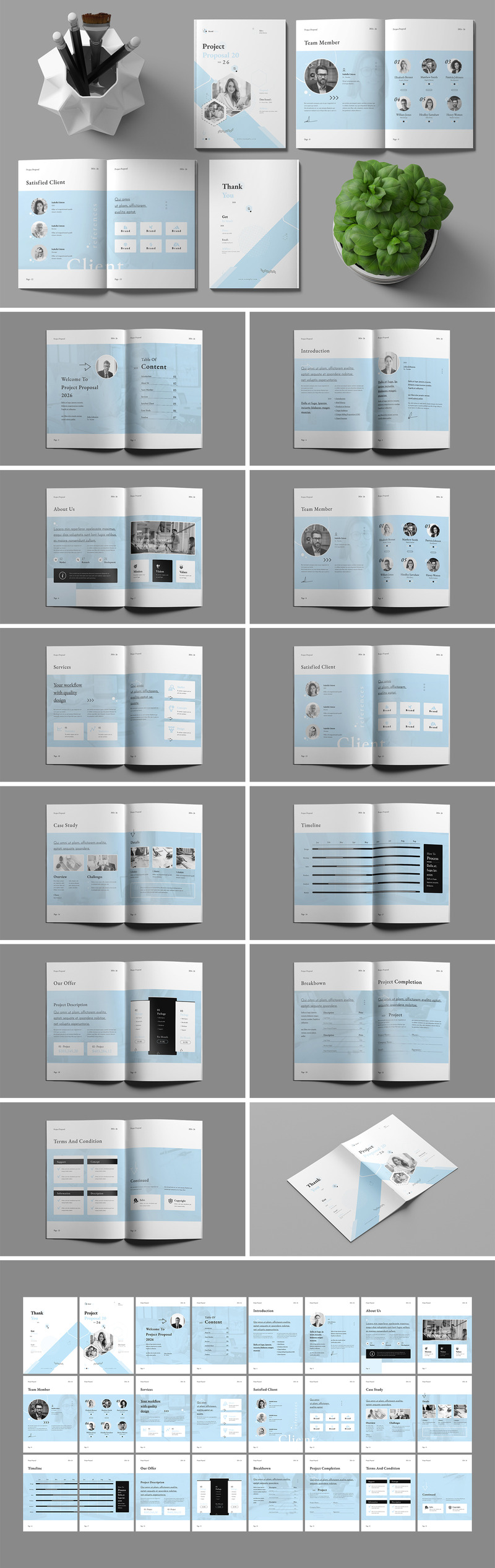 Project Proposal Template - 24 Pages - Features Image 1