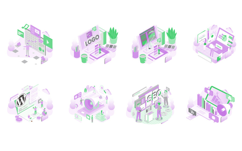 eCom - eCommerce Illustration Collection - Features Image 1